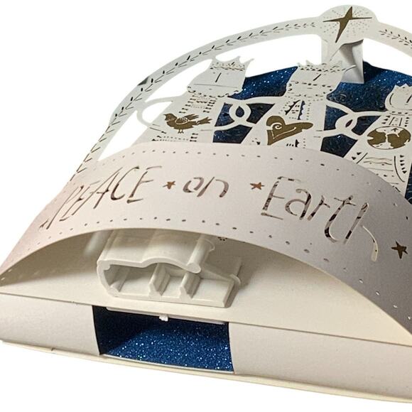 Hallmark 1999 Keepsake Laser Gallery Ornament, A Wish for Peace - Picture 6 of 9